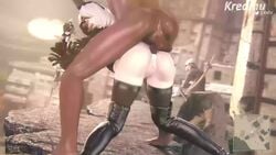 1girls 2boys 3d anal anal_insertion anal_penetration anal_pounding anal_sex animated ass backsack black_boots black_high_heel_boots blindfold boots bouncing_ass building bumhole_destruction clapping_cheeks cum cum_in_ass dark-skinned_male dark_skin defeated dialogue domination erection female femsub forced gameplay_mechanics head_grab heeled_boots helpless high_heel_boots imminent_death interracial knee_boots kreamu male maledom minimap moaning netorare nier nier:_automata outdoors penetration penis plough pounding rape rough_sex sex sex_from_behind shorter_than_30_seconds sound source_filmmaker standing_sex stockings straight struggling sword thighhighs uninterested video violent watermark weapon white_hair yorha_2b yorha_9s