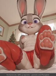judy hopps from christmas by panzglard
