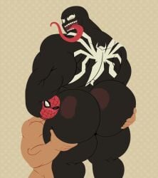2boys 67 animated ass_bigger_than_head bara big_ass big_ass_(male) big_butt bigger_male black_body black_skin bubble_butt elninisss face_against_ass face_against_butt gay head_against_ass head_against_butt huge_ass huge_butt larger_male long_tongue male male/male male_only marvel marvel_comics playing_with_ass playing_with_butt size_difference smaller_male smaller_male_larger_male spider-man spider-man_(series) tagme tongue tongue_out venom_(marvel) video