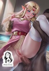 princess zelda from the legend of zelda by ebony in ivory
