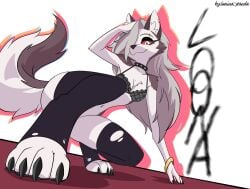 loona (helluva boss) from helluva boss by lumina-panda