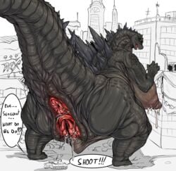 2019 bent_over big_breasts breasts butt city destruction digital_media_(artwork) dripping_pussy dryadex female godzilla godzilla_(series) hi_res huge_breasts hyper hyper_anus hyper_breasts hyper_genitalia hyper_lactation hyper_nipples hyper_pussy hyper_thighs kaiju lactation large_ass large_breasts large_nipples lizard looking_back milk monster nipples nude open_mouth pussy reptile scalie thick_thighs toho vagina wet wet_pussy