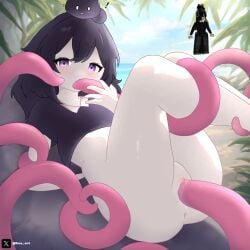 1girls art.hex art_hex background beautiful big_legs black_hair black_shirt blush bottomless breasts cute cute_face feline female greatblazegaming_(roblox) light long_hair looking looking_at_viewer masturbate no_panties on_beach partially_clothed pink_pussy presenting presenting_pussy purple_eyes pussy pussy_juice pussy_juice_stain reference_image request roblox roblox_avatar robloxian sea self_upload shy small_breasts solo_focus spreading_own_pussy stand tagme tentacle underwear up_leg vaginal_penetration