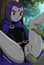 raven (dc) from dc by jeanbombila666