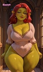 ogress fiona from shrek (series) by houseofwaifu