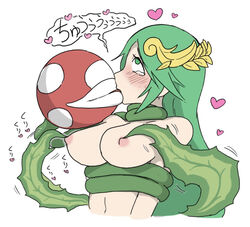 palutena from kid icarus by white-stew