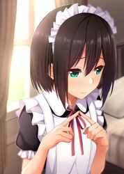 1boy blush crossdressing femboy girly maid male_only tagme takocha trap