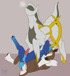 3boys alternate_color anal_penetration arceus cobalion frostyribbons furry gay interspecies knot male male_only male_penetrated male_penetrating oral_penetration penis pokémon_(species) pokemon pokemon_bw pokemon_dppt sandwich_position sawsbuck sex shiny_pokemon winter_sawsbuck yaoi