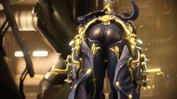 3d animated ass captura close-up clothed female mesa_(warframe) mesa_prime_(warframe) presenting warframe