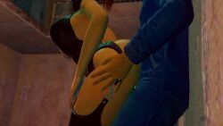 animated ass assjob big_ass black_ops_(half-life) buttjob citizen clothed_male_nude_female half-life half-life_2 hot_dogging lap_dance lapdance penis_between_ass skimpy_clothes tagme thick_ass thick_thighs video