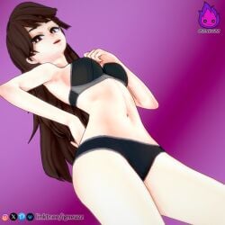 black_bra black_panties igneuzz jaiden jaiden_(jaiden_animations) jaiden_(vtuber) jaiden_animations jaiden_dittfach jaidenanimations tagme virtual_youtuber