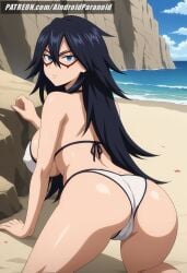 ai_generated aindroidparanoid ass ass_focus beach big_ass big_breasts big_butt boku_no_hero_academia busty cameltoe curvy cute fat_ass female female_only hips huge_ass huge_breasts large_ass large_breasts legs midnight_(my_hero_academia) my_hero_academia narrow_waist nipples outdoors sand slim_waist stable_diffusion thick_ass thick_thighs topless voluptuous waist wide_hips