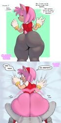 amy_rose big_ass cuddlecore sonic_(series) tagme