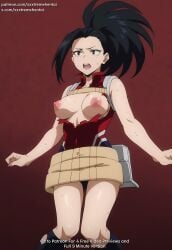 1080p 1woman 4k age_differance age_difference ai_generated areola areolae barefoot big_ass big_breasts big_nipples black_hair breasts breasts_out bubble_butt feet female light-skinned_female light_skin long_hair masterpiece medium_breasts my_hero_academia nude_female partially_clothed perky_breasts perky_nipples pink_nipples ripped_clothing scared scared_expression sideview size_difference soles teenage_girl teenager uncensored underground wet_body wet_pussy wet_skin worried xxxtremehentai yaoyorozu_momo