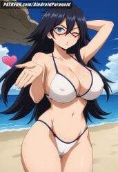 ai_generated aindroidparanoid ass ass beach big_ass big_breasts big_butt bikini boku_no_hero_academia busty cameltoe curvy cute fat_ass female female_only hips huge_ass huge_breasts kissing kissing large_ass large_breasts legs midnight_(my_hero_academia) my_hero_academia narrow_waist nipples outdoors sand slim_waist stable_diffusion swimsuit thick_ass thick_thighs voluptuous waist wide_hips