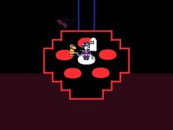 accurate_art_style animated blowjob ddeter398278 gangbang grabbing handjob incest incest_(lore) mad_dummy mettaton mettaton_ex napstablook no_sound pixel_animation pixel_art threesome undertale