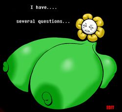flowey the flower from undertale by toby fox