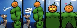 pumpkin head (character) from halloween by taillove (artist)