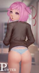 natsuki (doki doki literature club) from doki doki literature club by pewter-boi