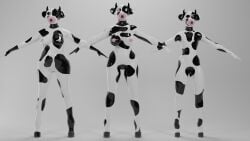 1boy 1femboy 1male 2girls 2girls1boy 3d 3d_(artwork) 3d_model 3d_render alternate_version_available anthro beast belly_bulge big_ass big_belly big_breasts black_eyes bovine comorito cow_ears cow_girl cow_horns drone drone_suit droneification dronesuit dubious_consent expressionless feeding_tube femboy forced front_view latex latex_clothing latex_suit pregnant pregnant_female questionable_consent rubber rubber_clothing rubber_suit slim_waist small_penis smaller_male snout t-pose trapped trapped_in_clothing unknown_species white_skin