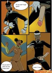 arthur_light bumblebee_(dc) comic comics-toons.com dc_comics dr_light karen_beecher nipples okunev penis rapist rapist_official straight_hair teen_titans