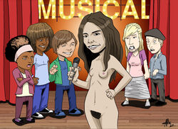 actor actress artist_request ashley_tisdale breasts caucasian_female celebrity chad_danforth corbin_bleu gabriella_montez high_school_musical_(series) in_character lucas_grabeel monique_coleman nipples nude real_person ryan_evans sharpay_evans standing taylor_mckessie troy_bolton vanessa_hudgens zac_efron