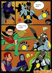 alien arthur_light batman_(series) comic comics-toons.com dc dc_comics dick_grayson dr_light female human male okunev rachel_roth rapist rapist_official raven_(dc) robin_(dc) robin_(dick_grayson) starfire straight_hair teen_titans