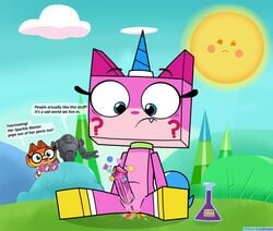 2019 anthro battle_droid bunnyinquisitor droid furry futanari intersex officer-judyhopps_(artist) penis pussy super_battle_droid unikitty unikitty_(series)