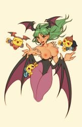 morrigan aensland from darkstalkers by oxcoxa