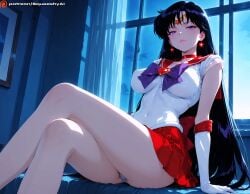 rei hino from bishoujo senshi sailor moon by squeeshyai