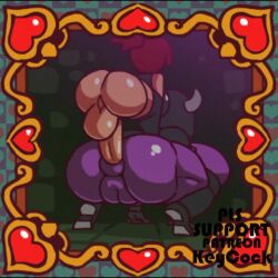 1futa 1girls anal anal_sex animated anne_(trixys_treasures) anus ass ass_bounce ass_jiggle ass_shake big_anus big_ass big_ass_(futa) big_breasts bouncing_ass breasts brown_hair cum_in_ass curvaceous doggy_style dungeon female futa_on_female futanari helmet hi_res intersex jiggling_ass keycock knight mounting muscular muscular_female music perching_position phat_ass puffy_anus purple_body purple_fur purple_skin pussy sex size_difference sound tagme thick_ass trixy_(keycock) trixys_treasures_(keycock) vagina vaginal_sex video