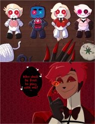 alastor (hazbin hotel) from hazbin hotel by vanhill211