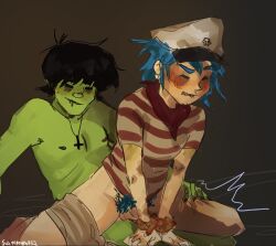 2d (gorillaz) from gorillaz by sammym332