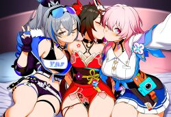 3girls 4k ai_generated big_ass big_breasts big_butt blush blushing_profusely breasts breath bubble_ass bubble_butt cleavage cunnilingus deep_cleavage dripping face_sitting female female_only fff_threesome finger_fuck fingering fingering_partner fingering_pussy grabbing_ass hand_between_legs honkai:_star_rail huge_ass image_set kissing large_breasts lesbian_threesome licking licking_pussy march_7th_(honkai:_star_rail) moan moaning narrow_waist nude nude_female open_mouth posing pussy pussy_fingering pussy_juice pussy_juice_drip queening request requested saliva saliva_drip saliva_trail self_upload silver_wolf_(honkai:_star_rail) sitting sitting_on_face sitting_on_person sparkle_(honkai:_star_rail) sweatdrop sweating sweaty sweaty_body sweaty_breasts sweaty_butt thick_nipples thick_thighs tongue uncensored uncensored_breasts uncensored_nipples uncensored_pussy uncensored_vagina wide_hips yeetyboi5000 yuri