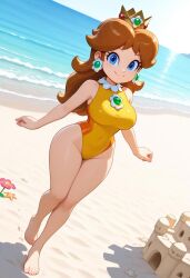 princess daisy from mario (series) by mith1010 (ai generator)