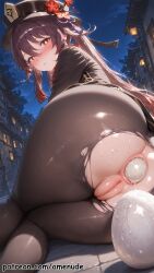 hu tao (genshin impact) from genshin impact by amenude ai