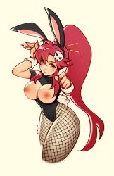 yoko littner from tengen toppa gurren lagann by oxcoxa