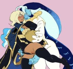 1boy1cuntboy 1boy1femboy 2boys afterdarkcynic annoyed annoyed_expression blue_skin breasts cock cookie_run cookie_run_braverse cookie_run_kingdom cuntboy gay gay_sex gigantic_cock gigantic_penis holding_hand holding_hip intersex male massive_ass massive_cock massive_penis massive_thighs penis pure_vanilla_cookie pussy pussy_juice_drip sage_of_truth shadow_milk_cookie short_hair short_hair_male size_difference size_play thick_ass thick_penis thick_thighs touching_breast truthless_recluse vanussy wet wet_pussy white_eyebrows white_eyelashes yaoi yellow_eyes yellow_hair yellow_hair_male