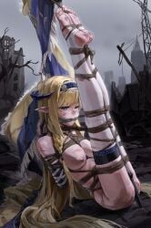 saileach (arknights) from arknights by a tea