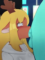 10_seconds 1boy 1girls 2025 2d_animation 3:4 absurd_res alley animated anthro anthro_penetrated antlers big_ass black_eyes blonde_hair bodily_fluids brown_antlers clothing deep_throat deer deltarune duo erection face_fucking faceless_character faceless_human faceless_male fellatio female female_penetrated freckles fur furry genitals hair hi_res horn human human_on_anthro human_penetrating human_penetrating_anthro interspecies kris_(deltarune) long_hair loop lunny_sketch male male/female male_penetrating male_penetrating_female mammal musi_cassie nipple_outline noelle_holiday oral oral_penetration orange_body orange_fur penetration penile penis red_nose robe saliva saliva_string sex short_playtime shorter_than_10_seconds side_view sound straight tagme tan_inner_ear undertale_(series) vein veiny_penis vertical_video video white_clothing white_robe