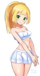 lillie (pokemon) from nintendo by maho (corotonton5150)