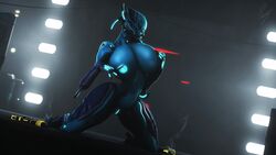 3d female female_only female_robot glowing_nipples glowing_pussy huge_breasts lamoz571 nipple_tweak sci-fi science_fiction scifi solo solo_female solo_focus source_filmmaker valkyr_(warframe) warframe