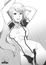 samus aran from metroid by spookiarts
