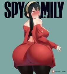 ass spy_x_family sweat yor_briar zaina_art99