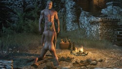 1boy 1girls 3d abs ass barefoot bonfire cd_projekt_red ciri closed_eyes eyeshadow fellatio female freckles geralt_of_rivia green_eyes hands-free implied_oral incest kneeling nude on_knees oral outside petite scar slim step-incest stepfather_and_stepdaughter the_witcher the_witcher_(series) the_witcher_3:_wild_hunt tied_hair white_hair witch xpsfm