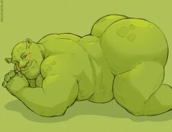 ass bara big_ass dreamworks male male_only muscles muscular nude ogre shrek shrek_(series) solo solo_male tylerstark