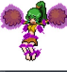 1girls clothed fangame fangame_character female female_only gym_leader julia_(pokemon_reborn) julia_wilde pixel_art pokemon pokemon_fangame pokemon_reborn tickle_fetish tickling tickling_feet