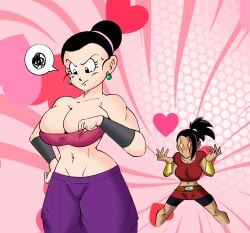 chichi from dragon ball by funsexydragonball