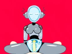 animated anti_ai big_breasts big_thighs breasts fit fit_female gerbillo_aea inside juicy_pussy no_ai robot robot_girl robot_humanoid screen_face thick_thighs thighs x-ray