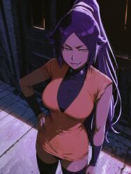 shihouin yoruichi from bleach by mionety